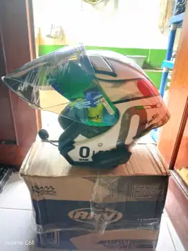 Di jual cepat!!! Helm HRV Half Face