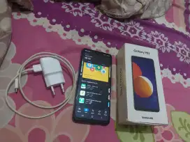 Hp Samsung M12 3/32 biru mulus ori semua no minus dus ada