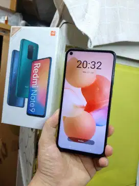 Xiaomi Redmi Note 9 Ram 4/64GB Second fullset Normal ORI