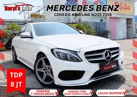 2018 Mercedes Benz C200 AMG 2.0 W205 TDP 8jt