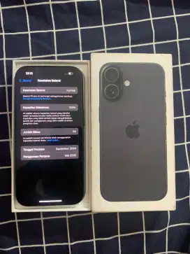 Iphone 16 Istimewa 128gb ibox