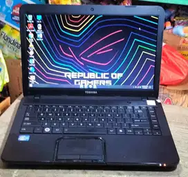 Toshiba c800 core i3 3120 ram 4gb HDD 320gb siap pakai garansi