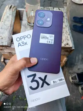 Oppo a3x 8/128 mulus seperti baru dan lengkap pemakaian 4 bulan lebih