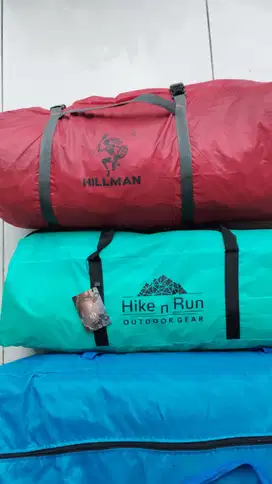 Tenda Camping HILLMAN TURTLE 4 RED