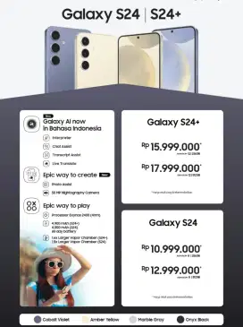 PROMO SAMSUNG S24 SERIES NEW GARANSI SEIN