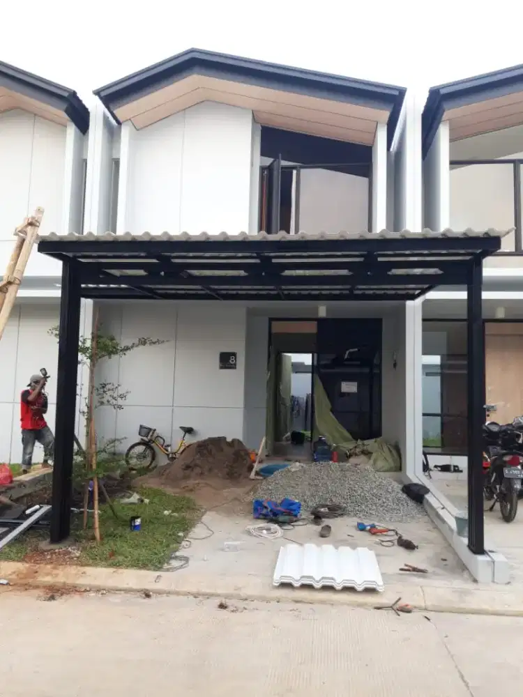 Kanopi ALDERON DABEL LAYER 10mm SNI