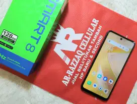 Infinix smart 8 4+4/128 Baterai 5000 mah