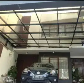 kanopi solarflat tebal 1.2mili SNI