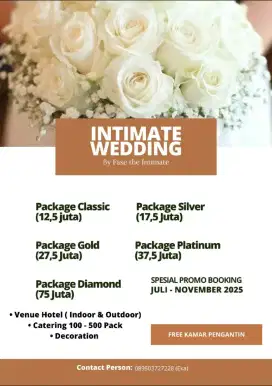 Paket wedding berkualitas murah