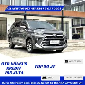 ALL NEW TOYOTA AVANZA 1.5 G AT NIK 2023