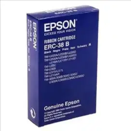 Pita printer Epson ORI tipe erc 38b 100 dapet 4 biji