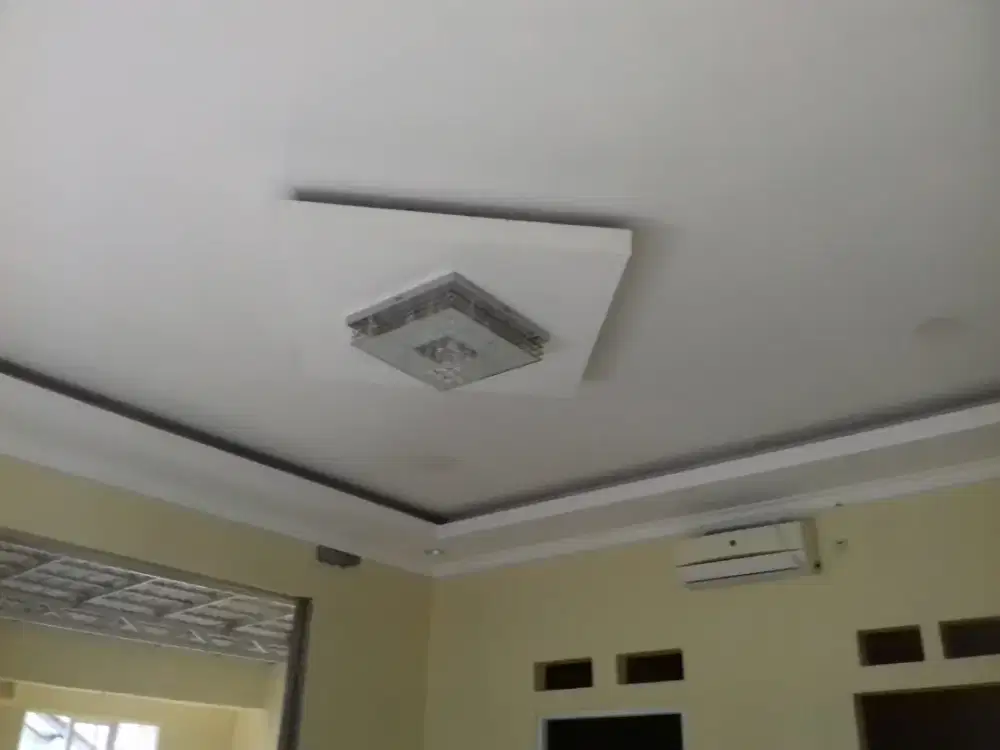 plafon gipsum terpasang