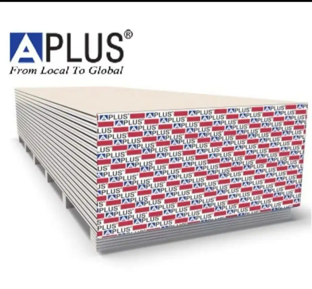 papan gipsum aplus 9mm