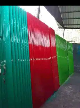 Folding gate rolling door