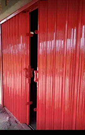 Pintu folding gate rolling door