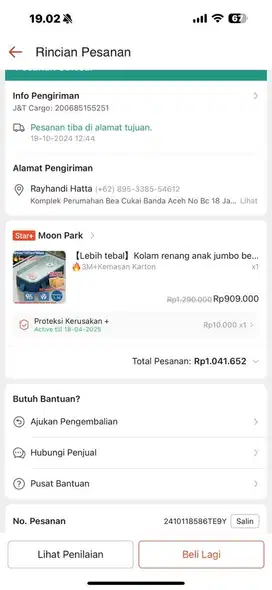 Kolam renang besar