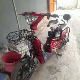 Dijual sepeda listrik merek SUPER RIDER