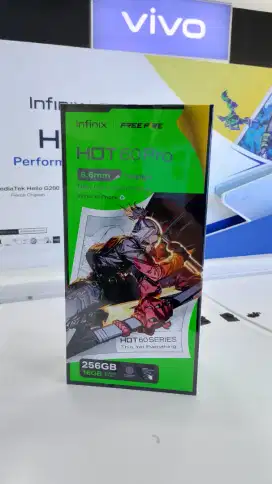 Infinix Hot 60 Pro 8/256gb new produk murah segel garansi resmi