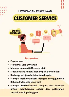 Lowongan Kerja Customer Service Pet Groomer