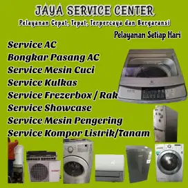 Service Mesin Cuci Kulkas Bongkar Pasang AC Servis AC Frezer Mulyorejo
