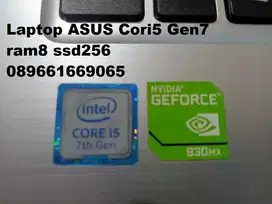 Asus A456U Cori5 Gen7  2Vga Intel HD + Nvidia