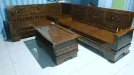 Kursi jati semutt