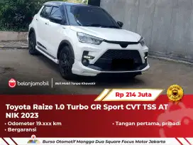 [ KM 19RIBU ] Toyota Raize 1.0 Turbo GR Sport CVT TSS AT 2023 2024