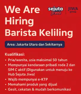 Lowongan Kerja Rider Sejuta Jiwa
