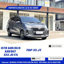 PAJAK PANJANG Toyota Calya 1.2 G AT NIK 2021