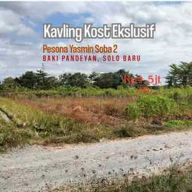 Kavling Komersial untuk Kost Eksklusif di Jantung Bisnis Solo Baru