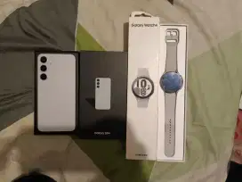 Samsung S 24 plus dan samsung watch 4