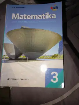 Buku matematika Penerbit erlangga untuk SMA kelas 3