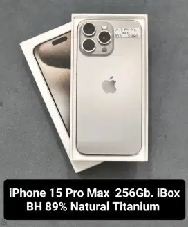 iPhone 15 Pro Max 256Gb. Natural Titanium j