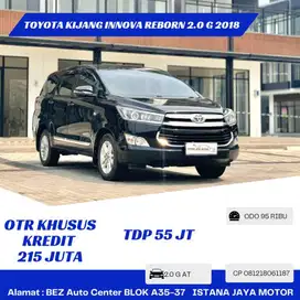 PAJAK PANJANG Toyota Kijang Innova Reborn 2.0 G AT 2018