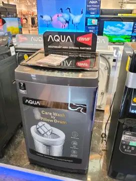 Cicilan mesin cuci Aqua Bebas 1x cicilan