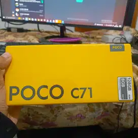 POCO C71 8/128 Black Mirip Redmi A5
