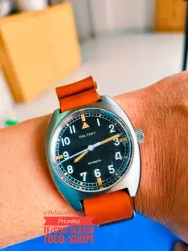 Jam Baltany W10 S182001B Military Pilot Retro Automatic Fullset
