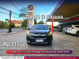 Dp10jt CRV 1.5 Turbo Prestige 2018 AT Pjk09-2026