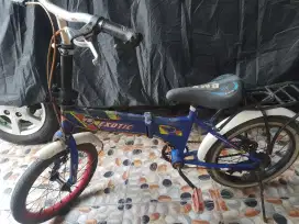 Sepeda lipat exotic anak 16 inch