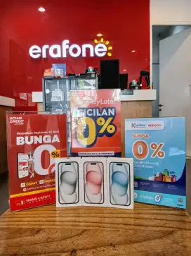 IPHONE 15 (128 GB) GARANSI RESMI IBOX 100% - Bisa Kredit !!