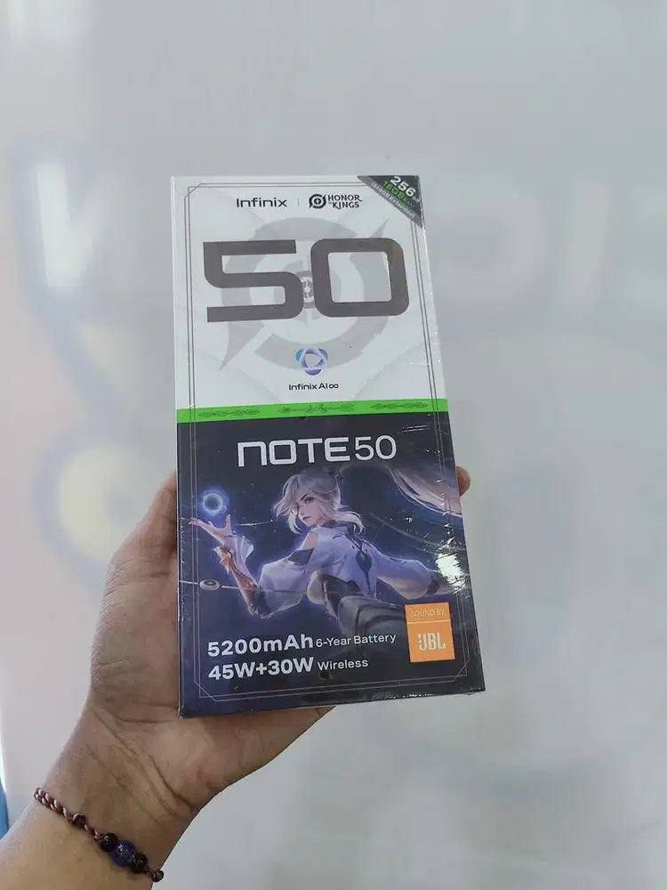INFINIX NOTE 50 RAM 16/256 HANDPHONE SPEK GAMING