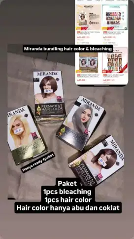 Hair color Abu Dan coklat