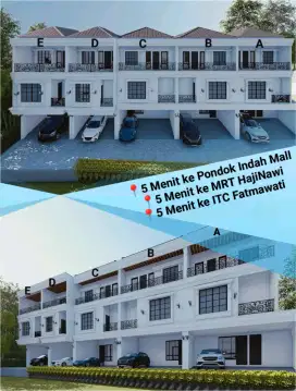 (3LT) RUMAH MURAH NEW CLUSTER HAJI NAWI JAKSEL (BY OWNER)