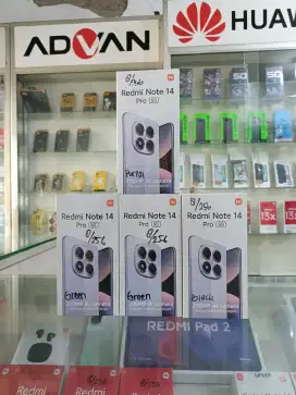 Redmi Note 14 Pro 5G (8/256) GB Baru Resmi⁴