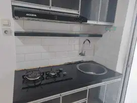 2BR Hook Kosongan Kitchen Set Tower Heliconia Apartemen Bassura City