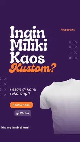 CUSTOM SABLON BEBAS