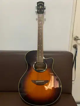 Dijual Gitar akustik elektrik Yamaha APX500II Sunburst
