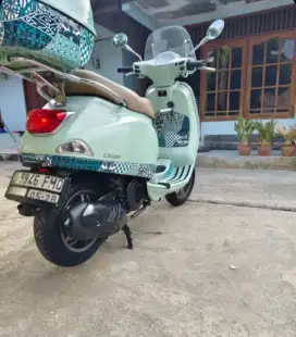 Vespa LX i get 125 hijau batic warisan budaya
