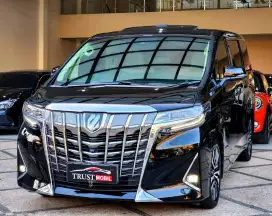 LOW KM!! TOYOTA ALPHARD TRANSFORMER VIP 2.5 G PILOT SEAT 2020 BLACK