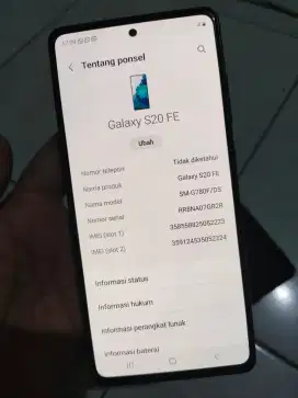 Samsung S20 FE , ram 8/128